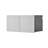 32" W X 16" H D Metal Cabinet - Series, Metallic Gray Finish, , Water & Heat , Thick Edge Banding 32 In. 16 Series Wall Storage Grey, Doors Drawers, To Heat, Extra