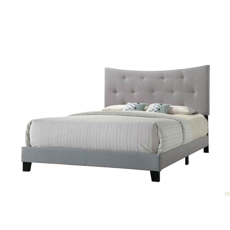 Fabric Queen Bed