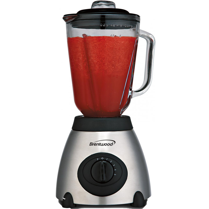 Brentwood Appliances 5 Speed 48oz. Blender, Stainless Steel