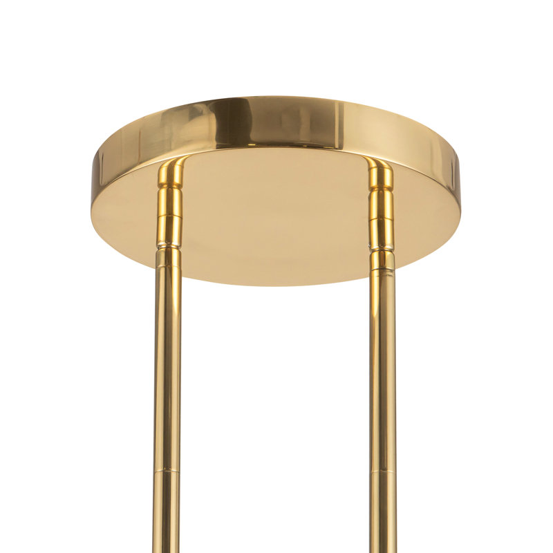 Luminaire suspendu 3 lumières en bronze urbain 28 po Versus, 10, Bronze frotté à l'huile