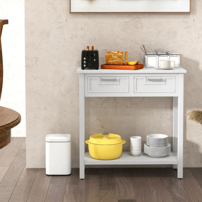 Console de 31,5 po Altura, Blanc