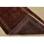Tapis Baloch 3’4” x 6’5” en laine noire tribale vintage noué à la main