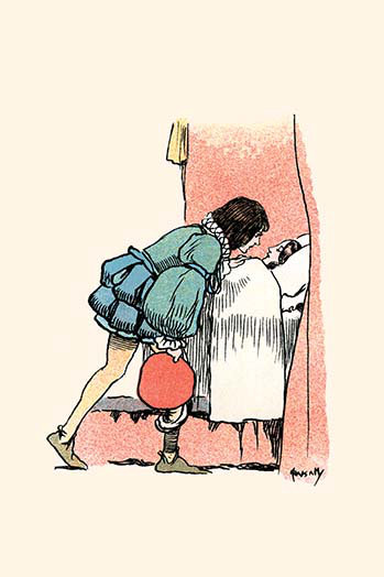 « the baiser » par john hassall, impression, H 66 po x l 44 po