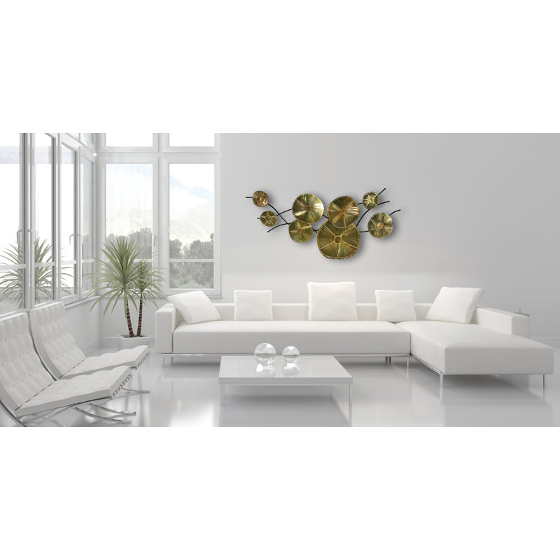 C. Jeré Abstract Wall Decor on Metal