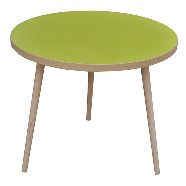 Cube Four Leg Coffee Table, Lime