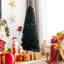 Arbre de Noël épinette noir 7 'H 7' avec 350 lumières DEL-1044157590