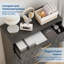 4 Drawer for Bedroom, Modern Chest of Drawers with Gold Handles, Tall Storage Organizer Cabinet for Living Room, Closet, Nightstand-730224516