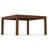 Wilson 54"W Wood Square Dining Table, Transitional Style, Seats 8-1609101972