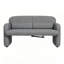 Chaise de loisir rembourrée à assise large-209247172