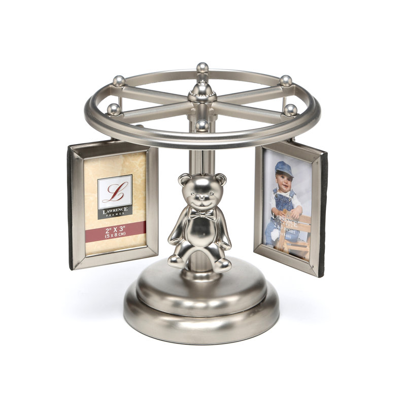 Weinberg Antique Pewter Metal Matte Picture Frame