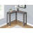 Accent Table, Console, Entryway, Narrow, Corner, Living Room, Bedroom, Grey Laminate, Contemporary, Modern