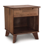 Linn 1 - Drawer Solid Wood Nightstand