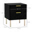 40cm W Manufactured Wood Bedside Table-807687465