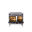 Cuisinière à induction ILVE Professional Plus II 40 pouces avec 6 éléments à induction (porte vitrée)-852957644