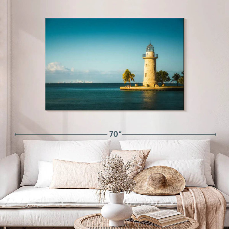 Aletra Boca Chita Lighthouse, 32" H x 48" W