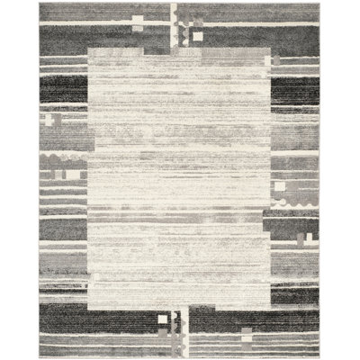 Tapis crème / gris Casey-Marie