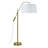 70'' Brass Arched Floor Lamp