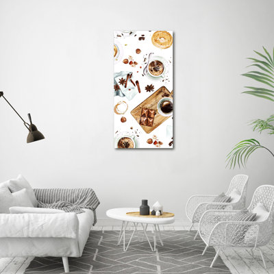 Breakfast - Wrapped Canvas Print