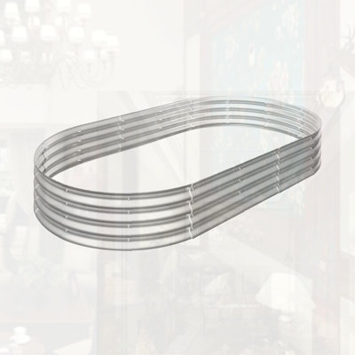 Galvanized Planter Raised Garden Beds