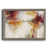 Toile avec cadre gris