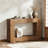 Modern Farmhouse Console Table with Rustic Charm