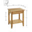Giada Solid Wood Console Table-603921670