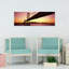 Bridge across a bay with city skyline in the background Bay Bridge San Francisco Bay San Francisco California USA 1 Piece Wrapped Canvas Panoramic Wall Art-1792100720
