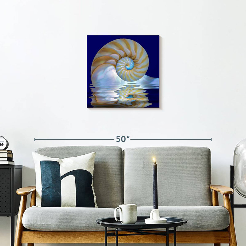 Aletra Nautilus sur l'eau, H 20 po x l 20 po