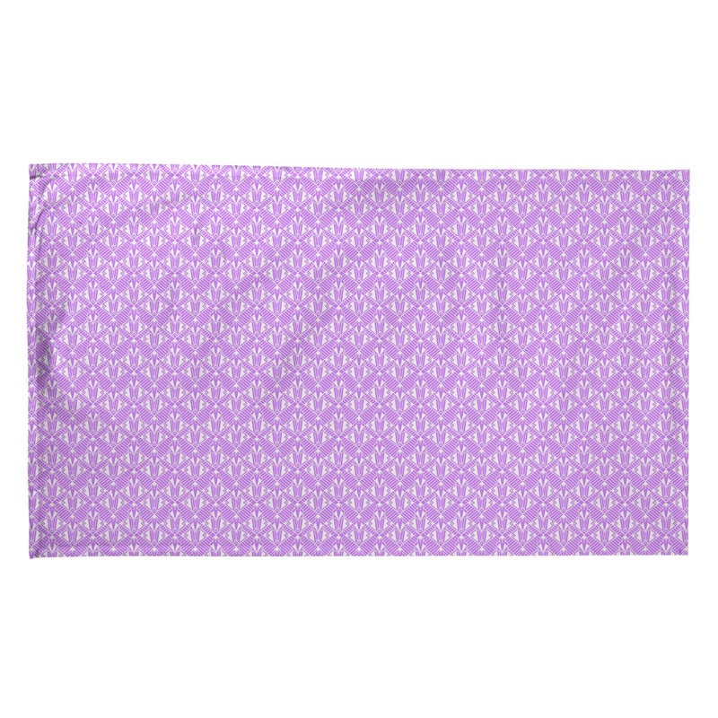 Tea Towel Kitchen Towel, Purple, Cotton Twill