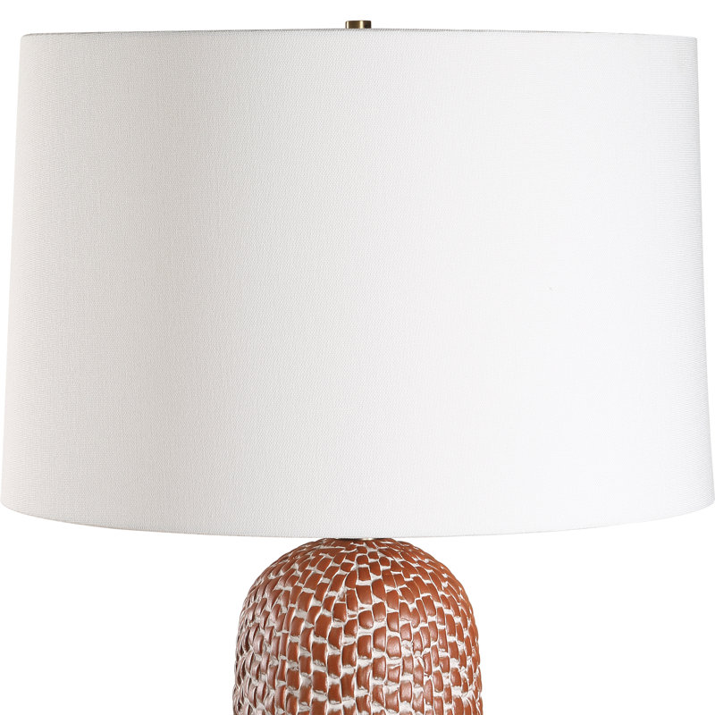 Gracie Oaks Esmond Brown Table Lamp