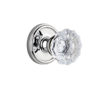 Figurine de porte simple en cristal Grandeur Georgetown avec Fontainebleau
