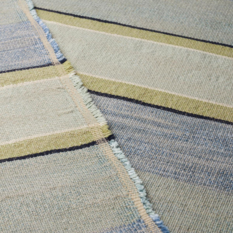 Pikes Stripe Fabric, Aegean