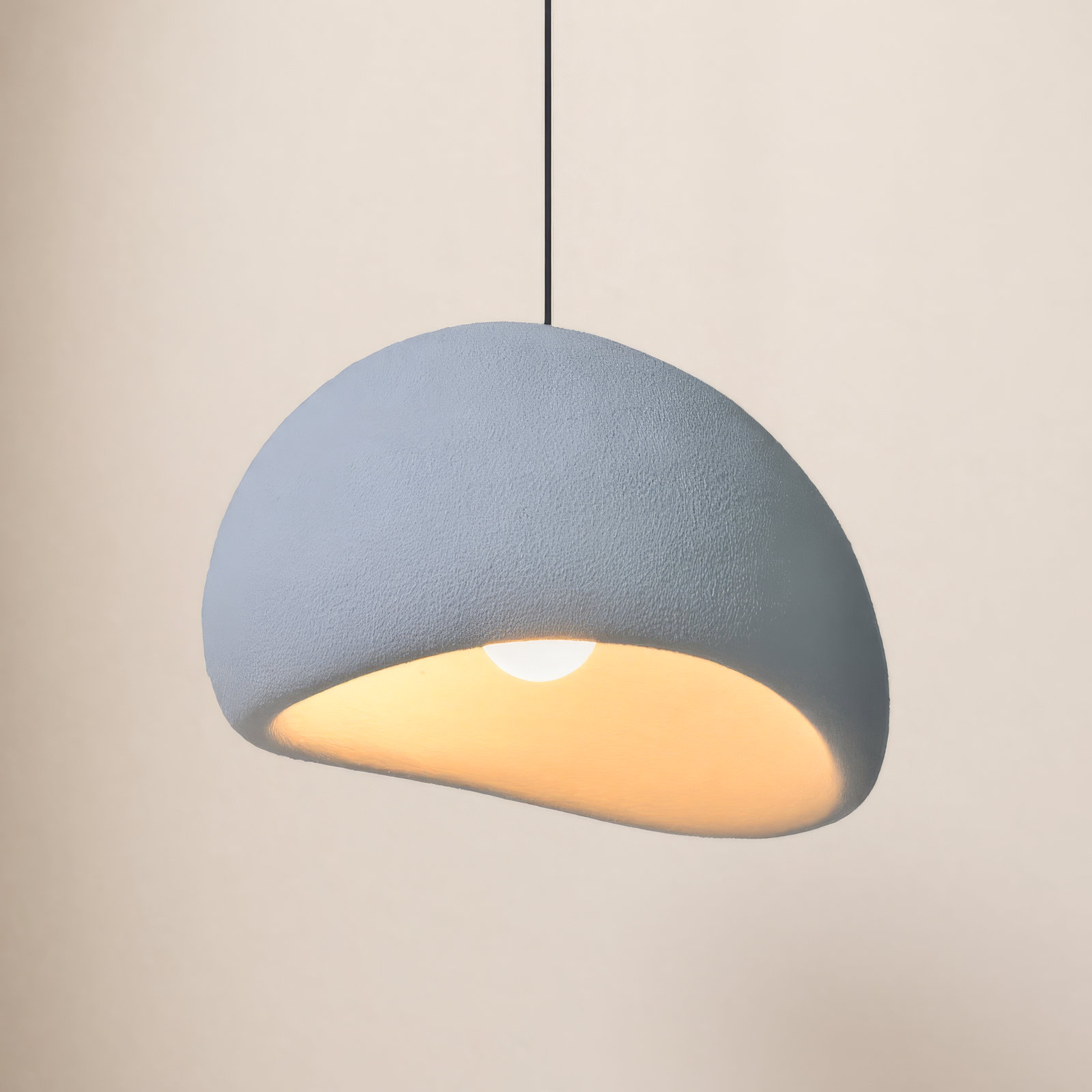 Prim Single Light Dimmable Pendant, 82" H x 19.68" W x 15.74" D