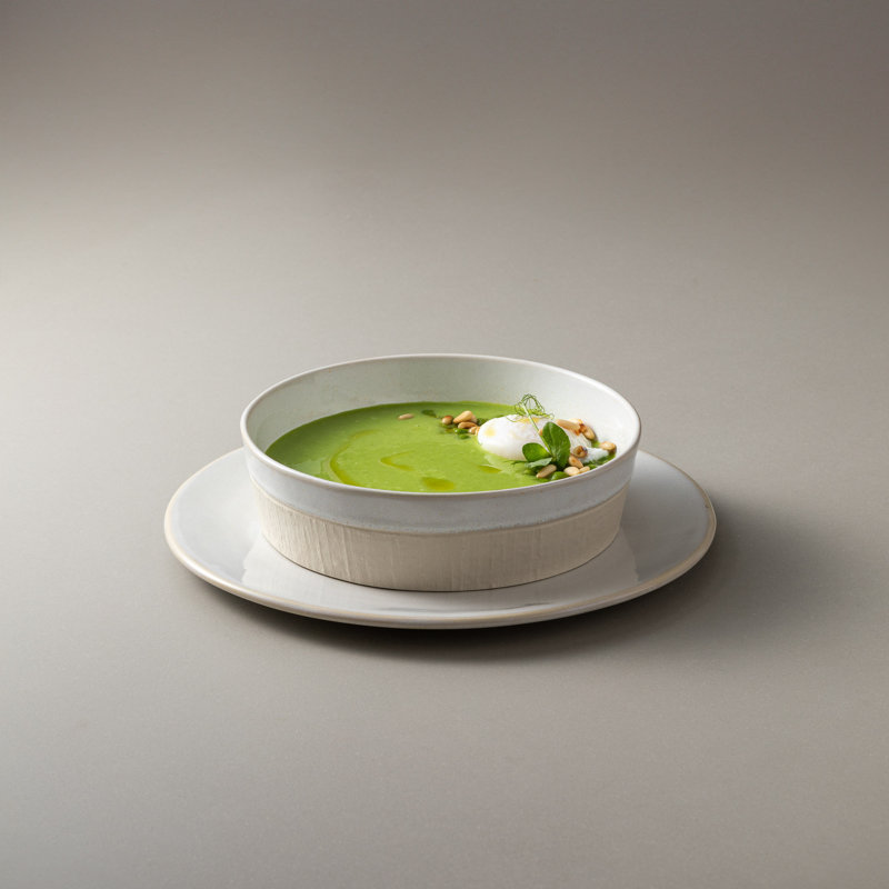 Nótos Stoneware Serving Bowl, Blue