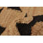 Tapis brun clair tissé à plat à la main Burson