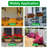 3Pcs Trough Coco Liners For Planters Coconut Coir Planter Liner Replacement for Window Box Hanging Trough Basket For Garden Fence Flower Vegetable-66216867