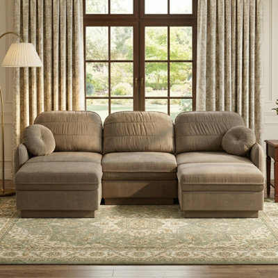 Canapé modulaire avec méridienne Verdant