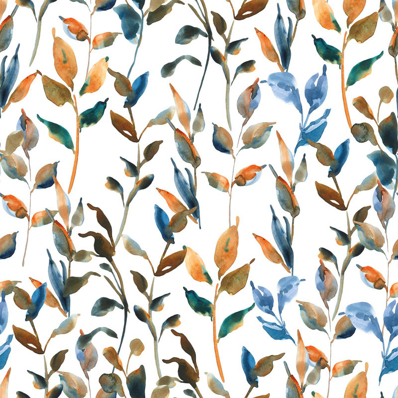 Floral Tile, 25" W x 125" L