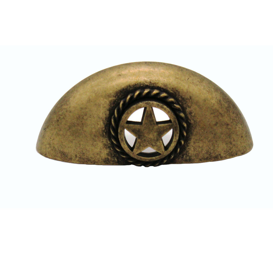 Star 3 1/16" Center to Center Cup/Bin Pull Buck Snort Lodge