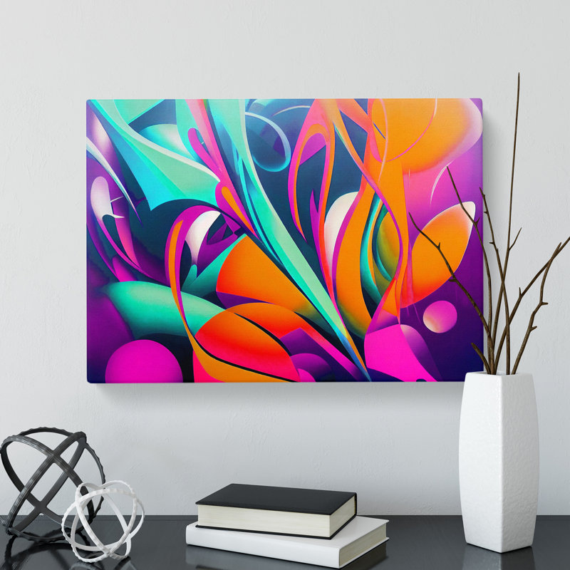 Graffiti Art Vol.2 - Wrapped Canvas Print, 50cm H x 76cm W x 3cm D
