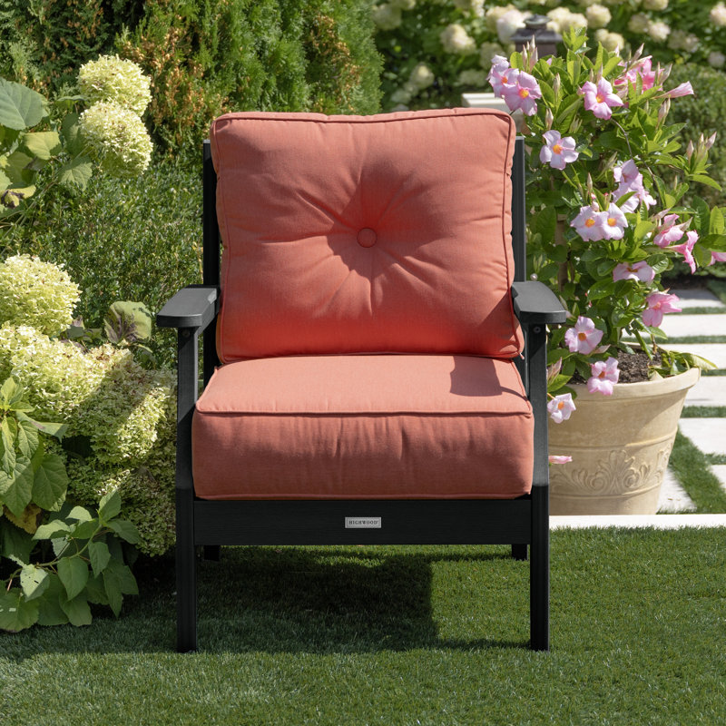 Lehigh Deep Seating Chair, Canvas Persimmon 