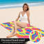 Ensemble de 1 serviette de plage à motif abstrait aux formes vibrantes en rose, bleu et orange sur fond jaune vif. Grande microfibre à séchage rapide, parfaite pour la natation, les voyages et les voyages unisexes.