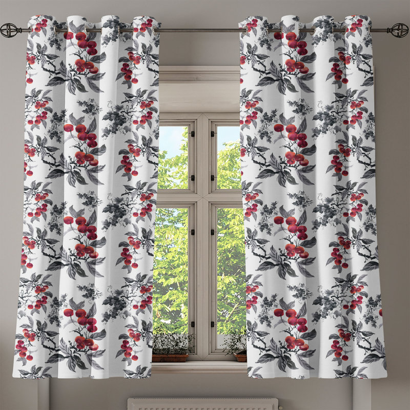 Sateen Blackout Curtains / Drapes Pair, 50" W x 54" L