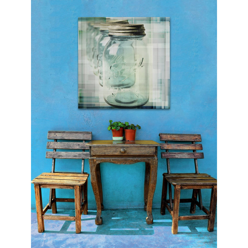 Canning Season VII - Wrapped Canvas Painting, 102cm H x 102cm W x 4cm D