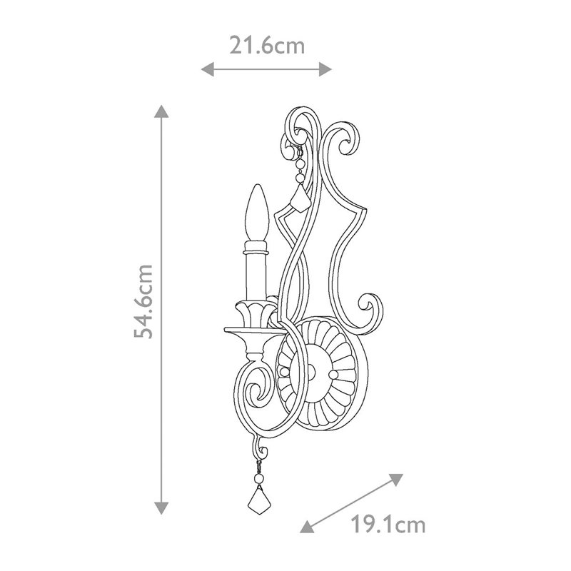 Banville Candle Wall Light
