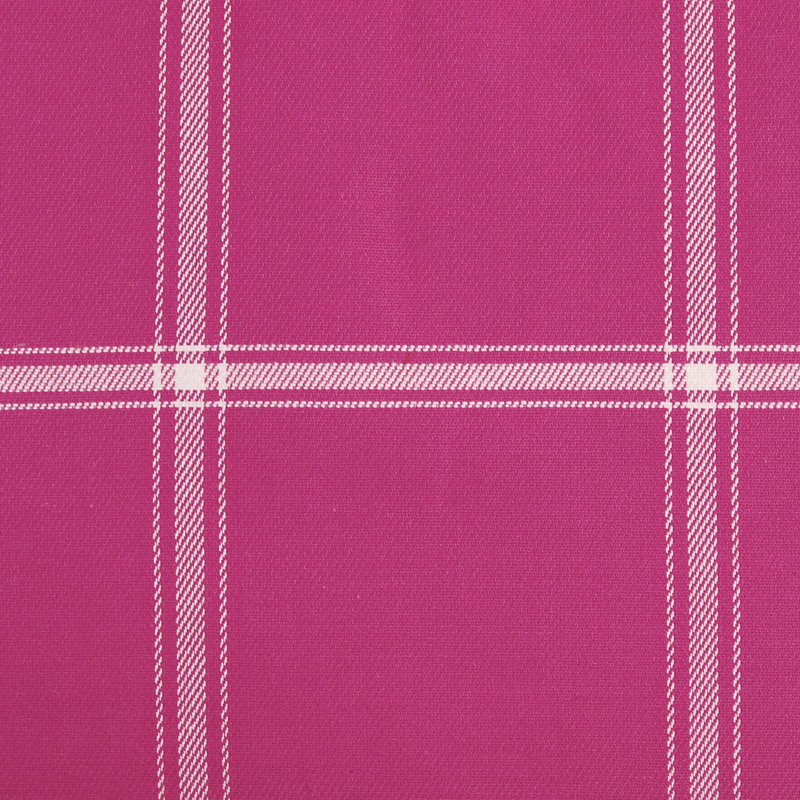 Tissu à carreaux Hingham Eileen Kathryn Boyd, Fuchsia
