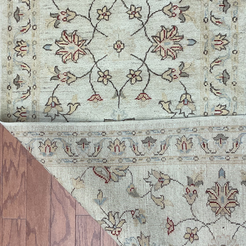  Handmade Oushak Wool Runner