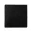Table d'appoint en béton léger, noir, sans assemblage requis, forme piédestal, moderne - l 14,1 po x H 18,98 po, contemporain, forme d'oxyde de magnésium, largeur 14,1 po, hauteur 18,98 po,