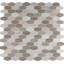 Veneto Mix Hexagon 12 in. x 12 in. Honed Marble Mosaic Floor and Wall Tile
