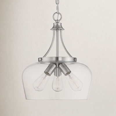 Breena Dimmable 3-Light Pendant